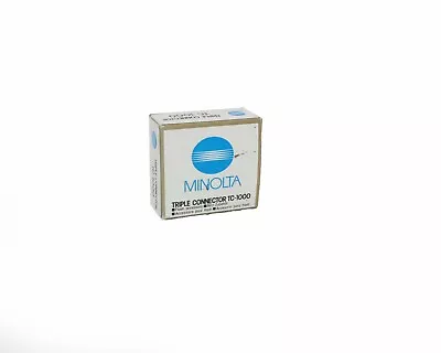 Minolta Triple Connector TC-1000 New Free Shipping • $19.95