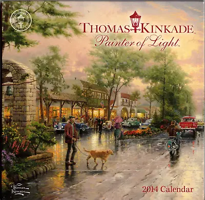 Thomas Kinkade Painting Of Light 2014 Mini-Wall Calendar • $12.99