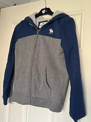£5.99 • Buy Boys Abercrombie And Fitch Hoodie Faux Fur Lined Hoodie 11-12 Years.  