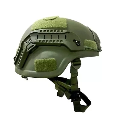 Green Helmet UHMW-PE Military Ballistic Fast Level III-A Mich M • $279