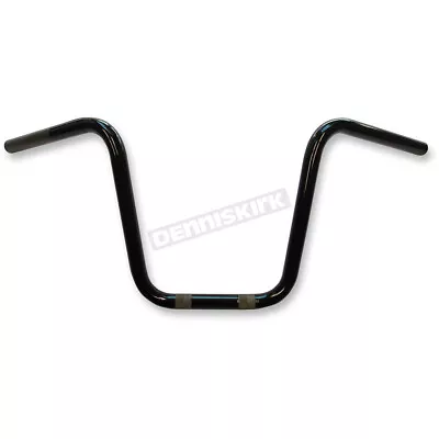 Baron Custom Accessories Gloss Black 12 In. Skinny Ape Hangers - BA-7350-12B • $133.15