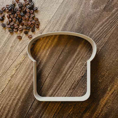 £3.99 • Buy Toast Cookie Cutter - Bread Biscuit Cutter - Fondant Cutter - 3 Sizes - Food