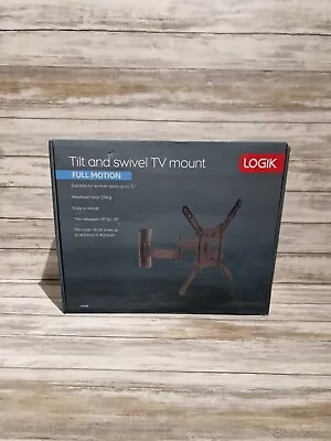 Logik TV Wall Mount Bracket Tilt And Swivel Full Motion Up To 37  • £14.99