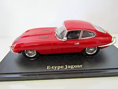 1:43 SCALE JAGUAR E-TYPE CLASSIC CAR MODEL ATLAS EDITIONS In Box • £10.95