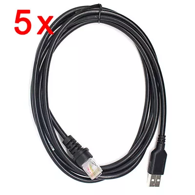 5x 6FT USB Cable For Honeywell Metrologic MS9520 MS9540 MS9590 Barcode Scanners • $32.99