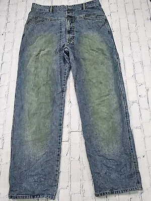 Vintage Marithe Francois Girbaud Jeans Faded Baggy Skater Raver MENS SZ 36X32  • $129.75