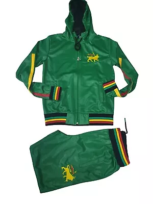 Rasta Urban Men Designer Tracksuit Time Is Money New Hip Hop Era • £59.99