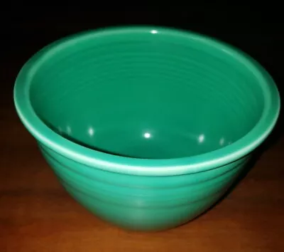 Vintage Fiesta #3 Green Mixing Nesting Bowl Fiestaware  • $59.99
