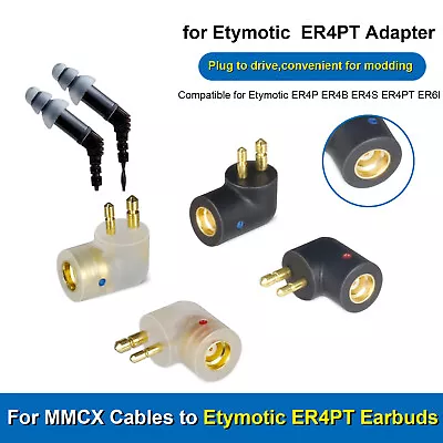 Headphone Connector MMCX Cable Converter To Etymotic ER4P ER4B ER4S ER4PT ER6I • $24.40