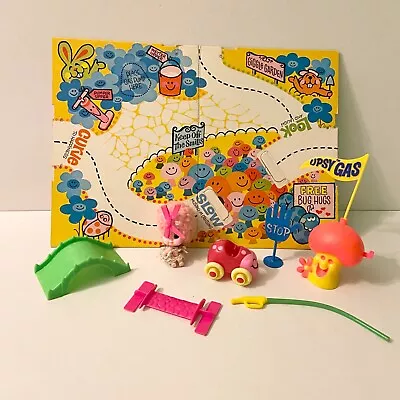 Vintage 1969 Mattel Upsy Downsy Tickle Pinkle Doll Playset With Board • $136.74