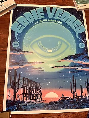 Eddie Vedder Poster Jeff Soto 2012 Phoenix SE 4/13/12 • $42.74