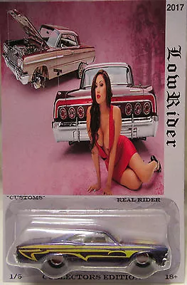 Hot Wheels CUSTOM '65 CHEVY IMPALA  Lowrider  Real Riders Limited 1/5 Made • $68.49