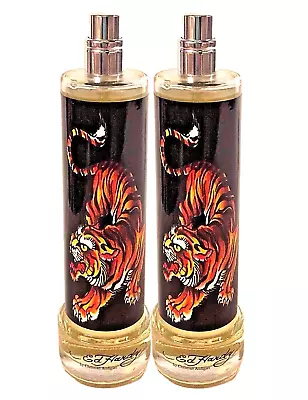 2 Pcs Ed Hardy Men By Christian Audigier Cologne EDT 3.4 Oz Sp New Rare • $27.90