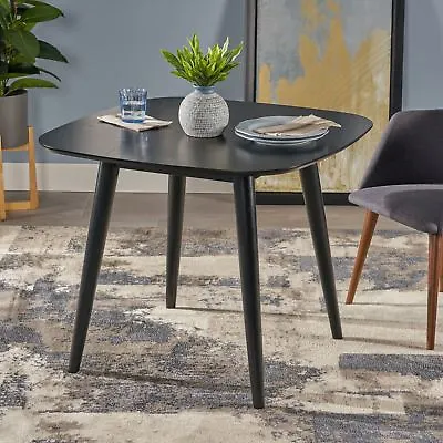 Bass Mid Century Modern Square Faux Wood Dining Table • $187.19