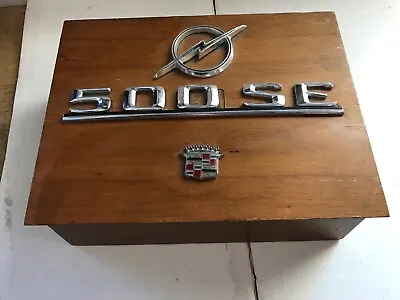 OPAL / MERCEDES 500 SE / Cadillac UNIQUE  Vintage Wood Box Might Be Humidor • $75