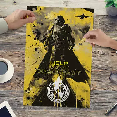 Join The Helldivers Adventure: 1000-Piece Puzzle For Democracy Savers Limited Ed • $26.90