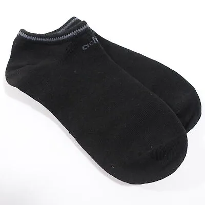 $2.63 • Buy Adidas Black Gray Stripe One Size Performance Training Ankle Socks Mens New