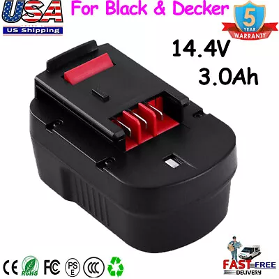 14.4V For BLACK+DECKER Slide Battery Charger HPB14 FIRESTORM FSB14 499936-34 A14 • $17.99