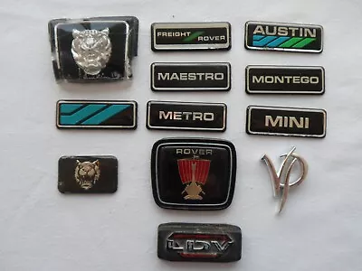 12 X Assorted Austin-Rover & British Leyland Badges (mostly Steering Wheels) • £5.50