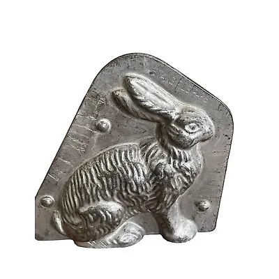 Antique French Letang Fils Paris Rabbit Chocolate Candy Mold Spring Easter • $74.99