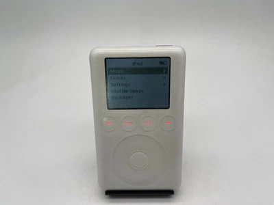 £101.99 • Buy Apple IPod Classic 3rd Generation White (20GB) A1040 FREE SHIPPING
