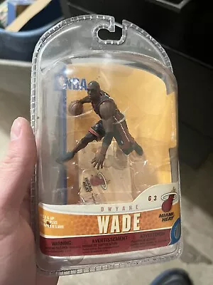 McFarlane Toys NBA Mini Series 5 Dwyane Wade  3 Inch Figure BRAND NEW Rare! • $34