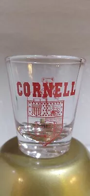 Vintage Cornell  Big Red Bears  Shot Glass Cornell University • $14.99