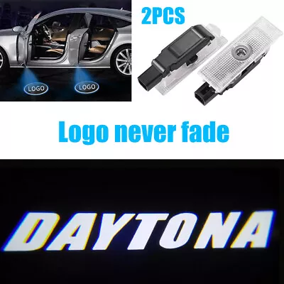 2X DAYTONA HD Car LED Door Projector Puddle Lights For Dodge Charger 2006-2021 • $21.88