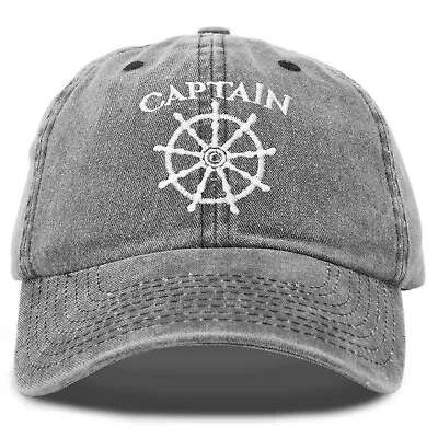 DALIX Captain Hat Sailing Baseball Cap Navy Gift Boating Men Women Vintage • $16.99