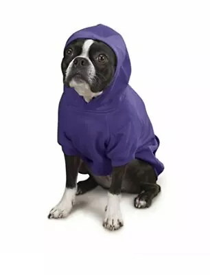 Zack & Zoey Basic Hoodie For Dogs 20  Large Ultra Violet • $16.99