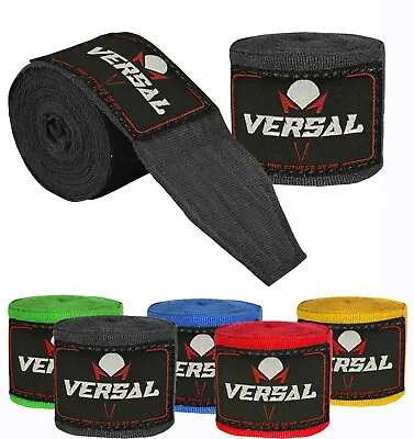 Boxing Hand Wraps MMA Muay Thai Inner Gloves Fist Bandages Cotton Mitts 4m Long • £3.99