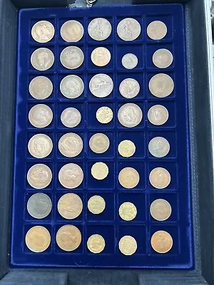 Large Coin Collection Of Different Coin Sets Complete With Presentation Case • £40