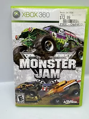 Monster Jam (Microsoft Xbox 360 2007) Grave Digger CIB COMPLETE - Tested • $24.99