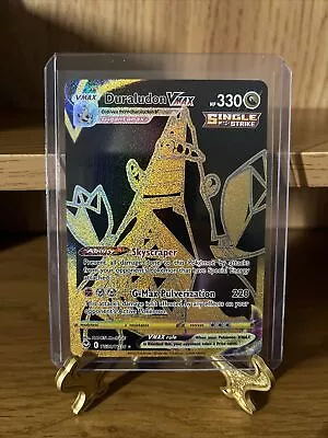 $5.94 • Buy Pokemon TCG Silver Tempest TG30/TG30 - Duraludon VMAX - Gold Secret Rare - NM