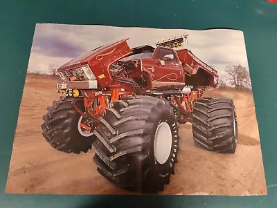 2 Sided Hercules & Boss Vintage Monster Truck Poster  • $0.99