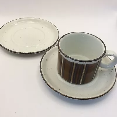 Midwinter Stonehenge Earth Cup And Saucer + Extra Saucer Vinatge • £8.99
