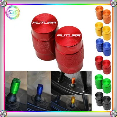 For Aprilia RST 1000 FUTURA Motorcycle Wheel Tire Valve Stem Seal Cover Red • $1