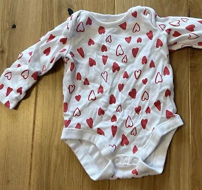 Long Sleeved Baby Vest 0-3 Months • £0.99