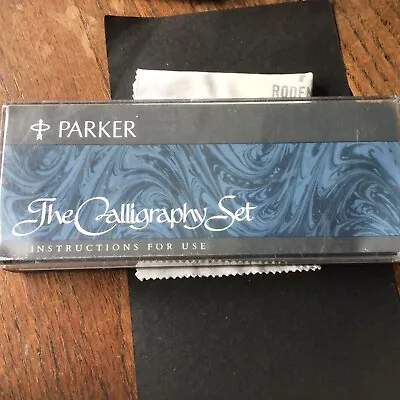 £14.99 • Buy Loverly Vintage Parker Calligraphy Fountain Pen   Set Boxed As Seen