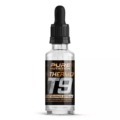 Pure Nutrition T9 Thermo Fat Burner Serum – No Steroids Maxi Muscles Gym  • £25.99