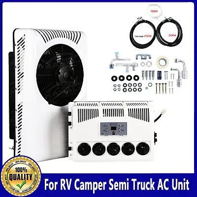 12V AC Unit Air Conditioner Truck Cab New 16000 BTU For RV Camper Semi Truck • $570