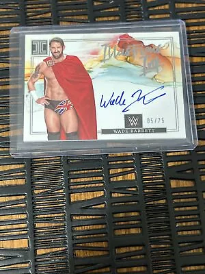 Wade Barrett - 2023 Impeccable Wwe - Illustrious Ink Auto /75 • $3.25