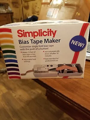 $168 • Buy Simplicity 881925 Bias Tape Maker