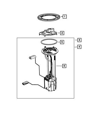 Genuine Mopar Level Unit Module Kit 4560227AB • $548.66