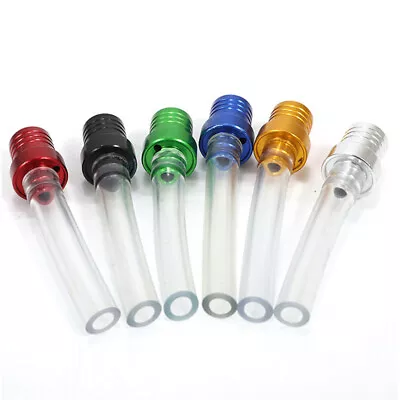 6PCS Modified Gas Fuel Tank Cap Valve Vent Breather Hose CNC ATV Dirt Bike Pit • $14.59