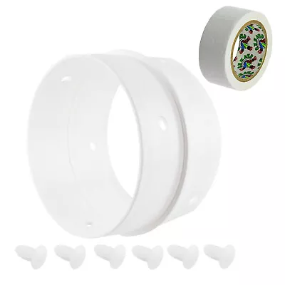 £9.29 • Buy Vent Hose Connector For MIELE Tumble Dryer Extension Clip Pipe Ring Tape