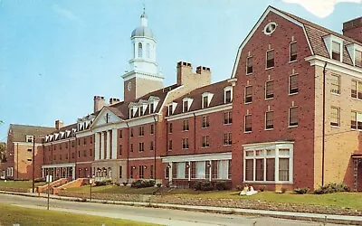 Postcard OH Athens Ohio University Bobcats NCAA MAC Campus Jefferson Hall Dorm • $5.98