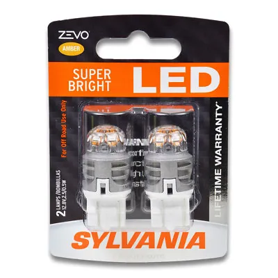Sylvania ZEVO - 2 Pack - 7443ALED LED Bulb Side Marker Turn Signal Parking Fv • $24.84