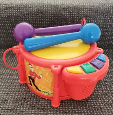 🔶️retro Vintage The Wiggles Musical Toy Drum Spin Master 2004 Original Gwo • $49.99