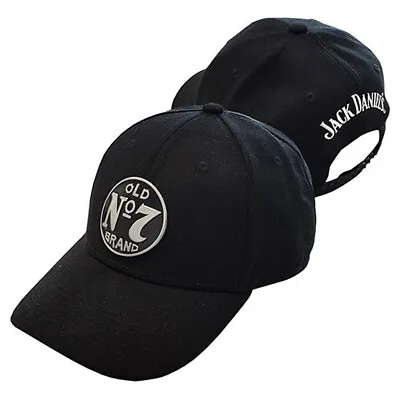 $29.95 • Buy Jack Daniels Cap With OLD No.7 Metal Badge | Embroidered Premium Cap | Headwear 